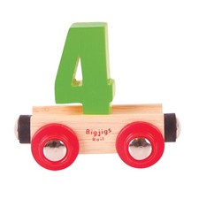 Rail Name Number 4 Green 