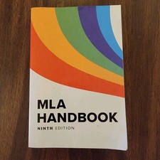 MLA Handbook (OFFICIAL) Ninth 9th Edition