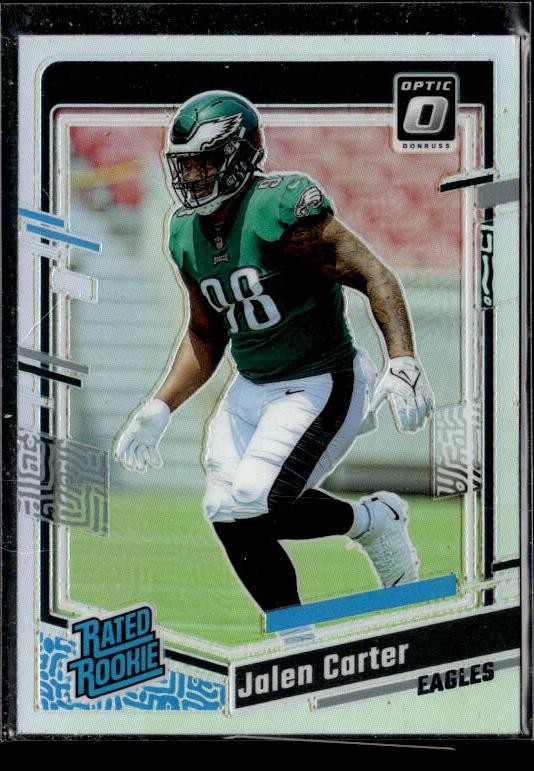 2023 Donruss Optic #281 Jalen Carter Holo