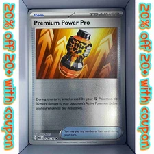 Premium Power Pro 124/132 Mega Evolution English 2025 Reverse Holo