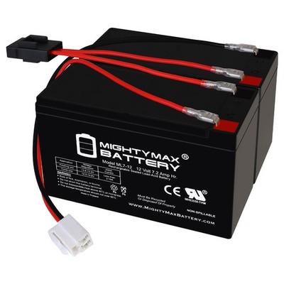 Mighty Max 12V 7Ah SLA Battery Compatible With Razor Dirt Rocket MX350, MX400