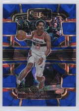 2023-24 Panini Select Concourse Blue Cracked Ice Prizm Jordan Poole #18 09wc