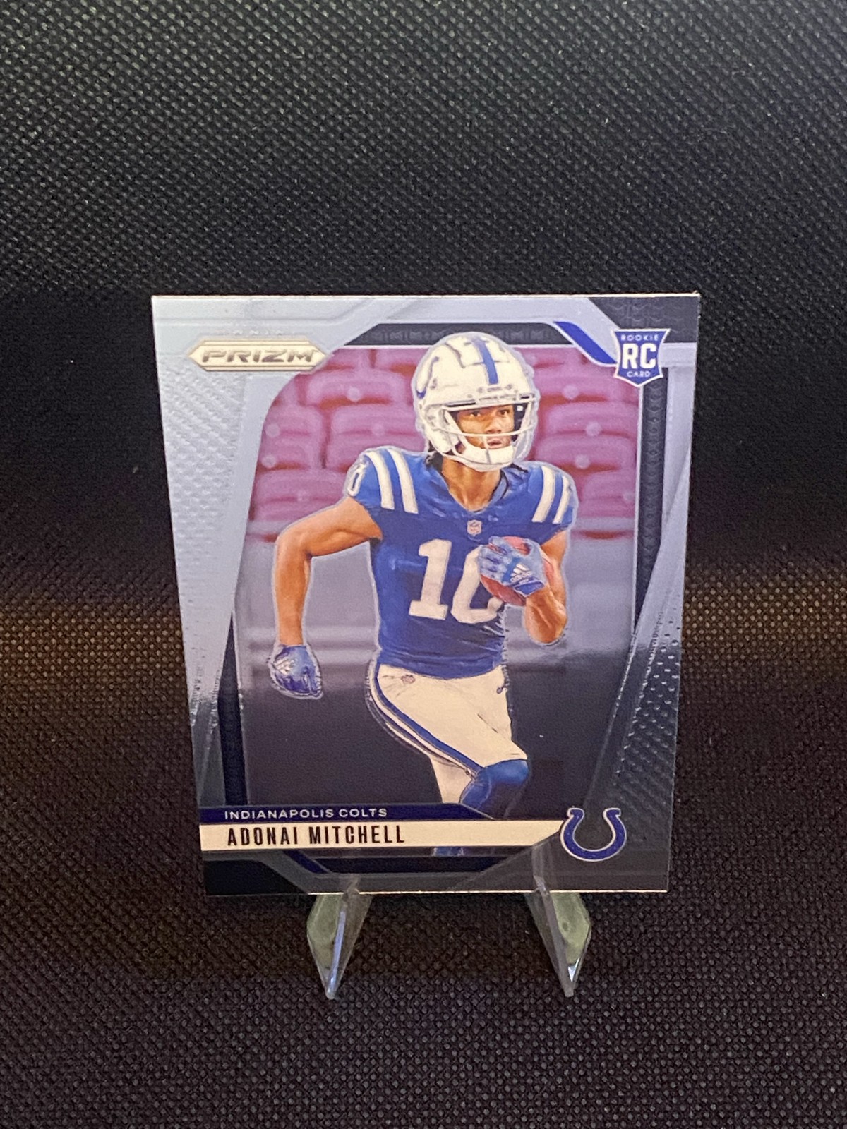 2024 Panini Prizm - Rookies Adonai Mitchell #303 Silver Prizm (RC)