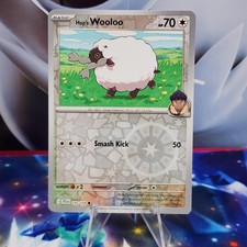 wooloo pokemon card value Pokmon TCG Wooloo 222/264 Cosmos Holo Fusion Strike Promo NM/M SWIRL