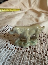 Vintage WADE WHIMSIES dog golden Labrador FIGURINE rare find