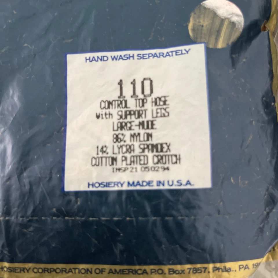 4 pares - Pantimedias Silkies 1993 110 Control Top con patas de apoyo, grandes-desnudas Foto 3 de 4