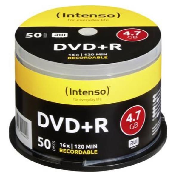 Intenso Disco Dvd+R 4111155 4,7 Gb 16X 50 Pezzi Cakebox - Immagine 2