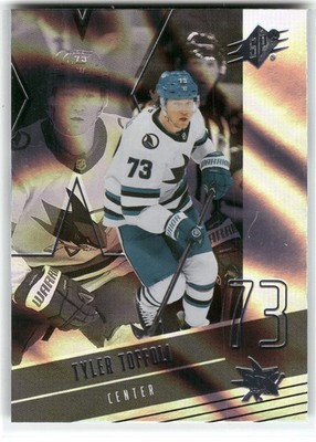 Tyler Toffoli San Jose Sharks 25/26 Silver SPX Hockey Card