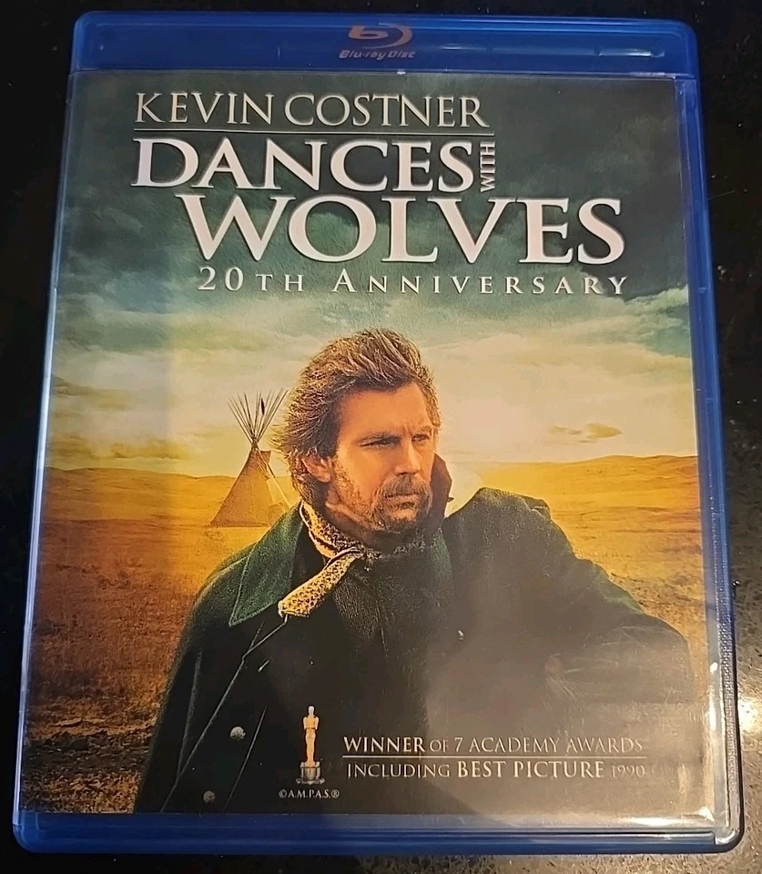Dances With Wolves - 20th Anniver (Blu-Ray, 1990) VGC Region A US IMPORT 2 Disc - Image 3 of 4