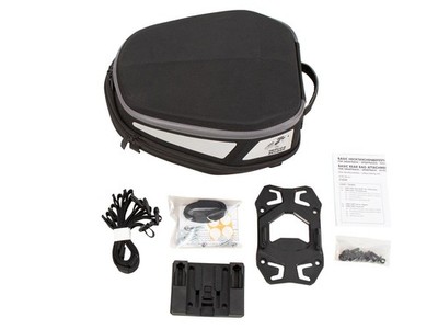 Hepco & Becker Royster Sport Hecktasche inkl. Basic Befestigungsadapter - schwarz/grau