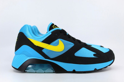 Nike Air Max 180 UK 7 Baltic Blue Lightening Black HQ4043-400
