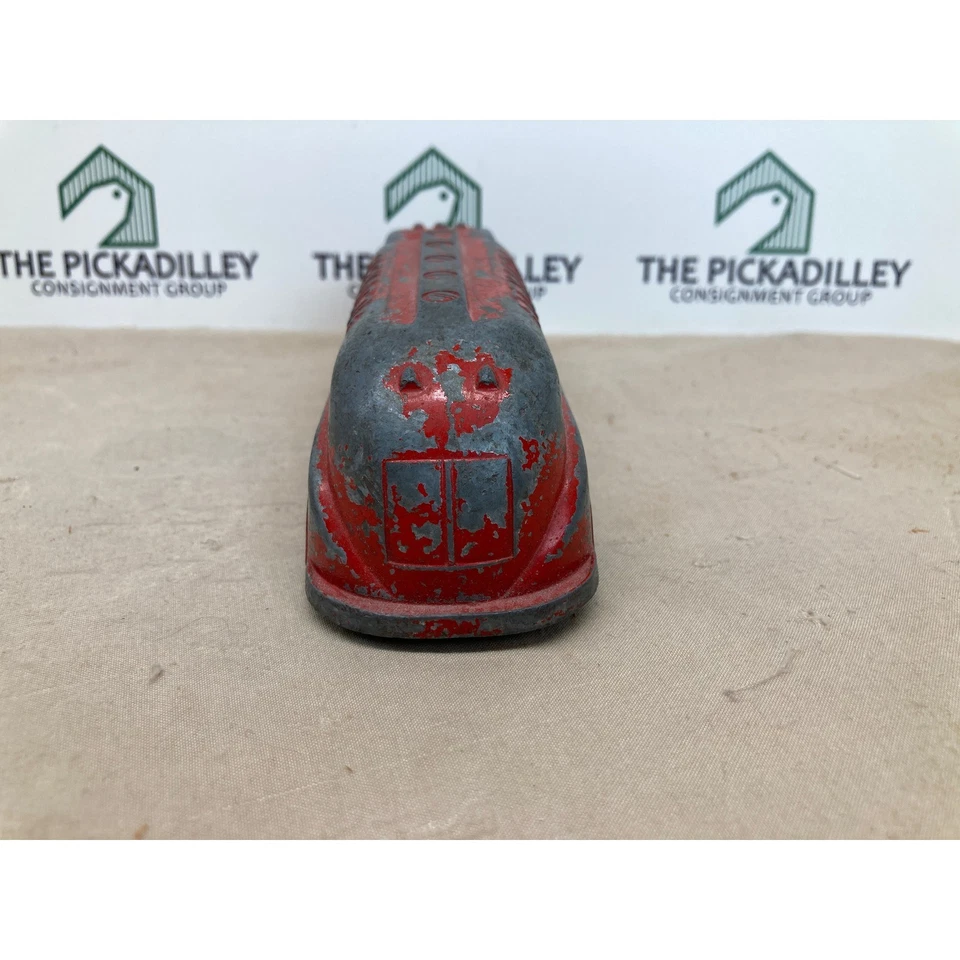 Vintage Tootsietoy Texaco Caminhão-tanque Carro de Brinquedo - Aço Prensado - Fabricado nos EUA - Imagem 4 de 4