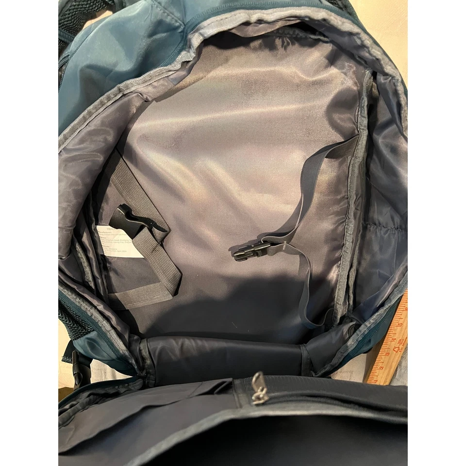 Mochila de viaje Jiaxing Jinboer Clamshell verde Foto 4 de 4