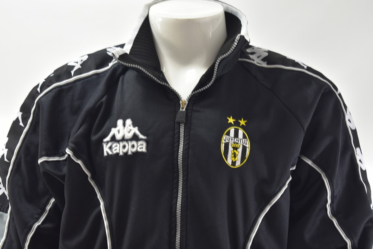 1998-2000 Kappa Juventus Home vintage Tracksuit ZIP Jacket SIZE XL