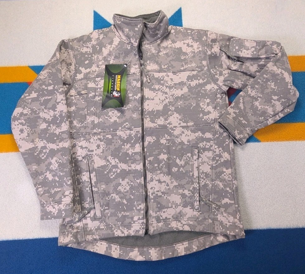 NWT Massif Elements Jacket (AEJ) Camo US Army United States Military NEW Large
