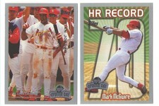 1999 Topps Opening Day - ST LOUIS CARDINALS Team Set w/ McGwire Home Ru
