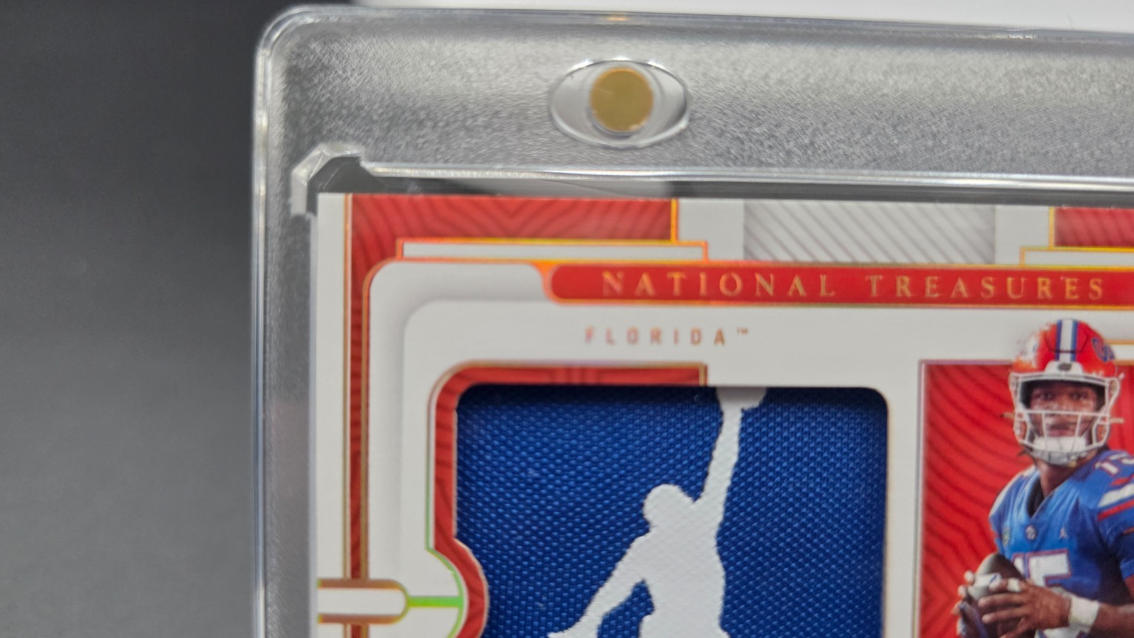 2023 Anthony Richardson National Treasures Rookie Jordan Patch Auto Booklet 2/5 view 12