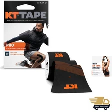 High-Performance Kinesiology Tape - 20 Precut Strips, Supports Muscles & Joints