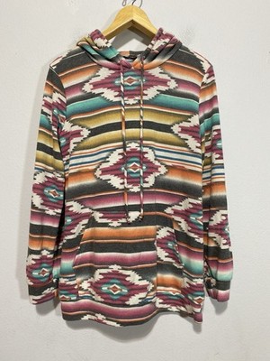 Heimish USA Women s Medium Long Sleeve Lightweight Hoodie Southwestern