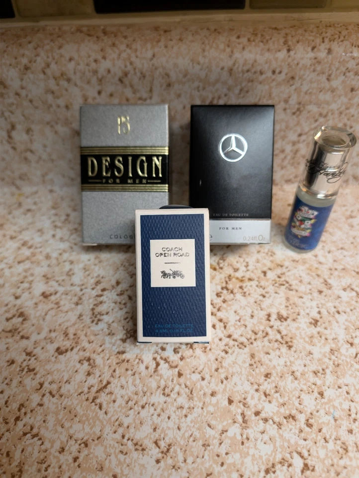 Paquete de mini variedad de colonia para hombre Splash/Spray Foto 2 de 4