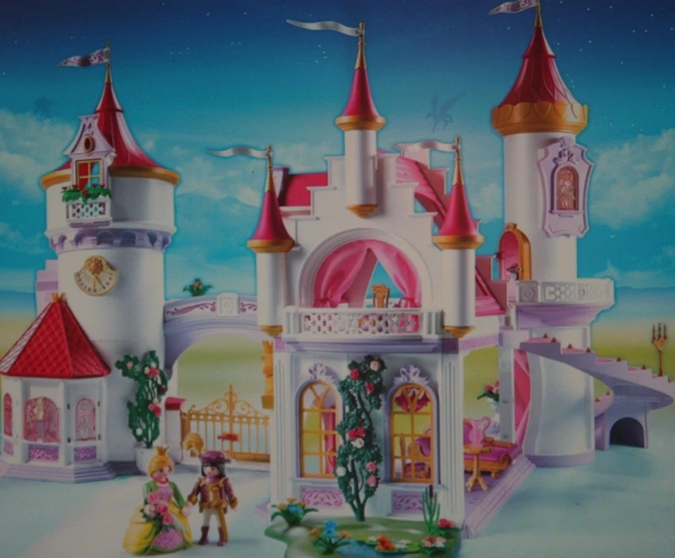 Château De Princesses PLAYMOBIL 5142 Avec Boîte Et Mobilier - Excellent état