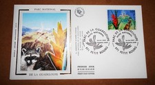 ENVELOPPE 1 ER JOUR F D C  PARC NATIONAL DE  LA GUADELOUPE PETIT BOURG  1997