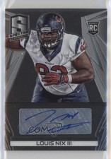 2014 Panini Spectra Rookie Auto 85/149 Louis Nix III #267 Auto 0c2