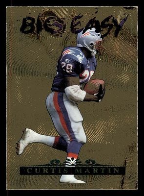 #ad #ad 1996 Collector#x27;s Edge Big Easy Gold Foil #13 Curtis Martin Card $1.93
