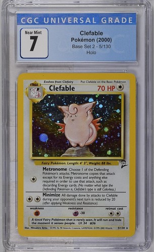 Clefable graded CGC 7 for sale on eBay