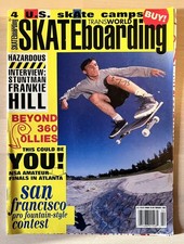 Transworld Skateboarding Magazine February 1992 Frankie Hill, Jeremy Klein