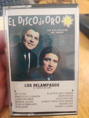 Los Relampagos El Disco De Oro Cassette 1980 Scorpio Productions