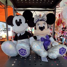 Disney 100 Years of Wonder Mickey  Minnie Large Plush Stuffed Animals 2023