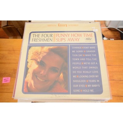 THE FOUR FRESHMEN ''FUNNY HOW TIME SLIPS AWAY'' LP 12'' VINYL RECORD VG++ CAPITOL