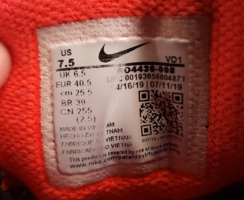 Nike Kyrie Flytrap 2 Hombres 7.5 Zapatos de Baloncesto Tenis 'Bred' AO4436-008 Foto 4 de 4