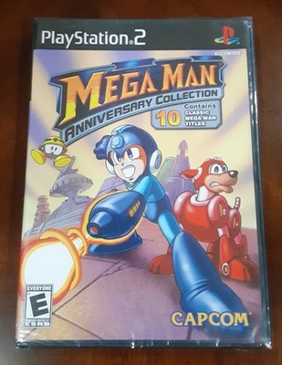 New And Sealed Mega Man Anniversary Collection MegaMan Sony Playstation 2 PS2  