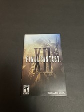 final fantasy xii ps2 manual Only With registration card