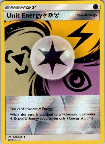 Unit Energy 4-P-M 138/156 Ultra Prism Rare NM Pokemon TCG