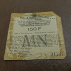 TICKET STUB-ECWC FINAL 1976- ANDERLECHT V WEST HAM UNITED- HEYSEL