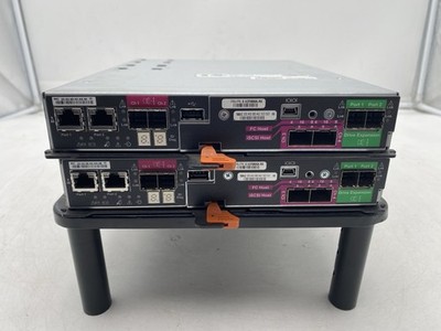 Lot of 2 NetApp E-X270800A-R6 E2700A 4 PORT 12GB SAS3 110-00392 8GB Controller