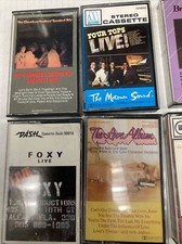 R B Cassettes Lot of 10 Various Artists Used