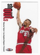 1998-99 NBA Hoops Shout Outs Maurice Taylor Los angeles Clippers #26 of 30SO
