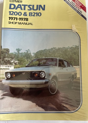 Clymer 1971-1978 Datsun 1200 B210 Shop Manual (A151) New Sealed - Picture 4 of 4