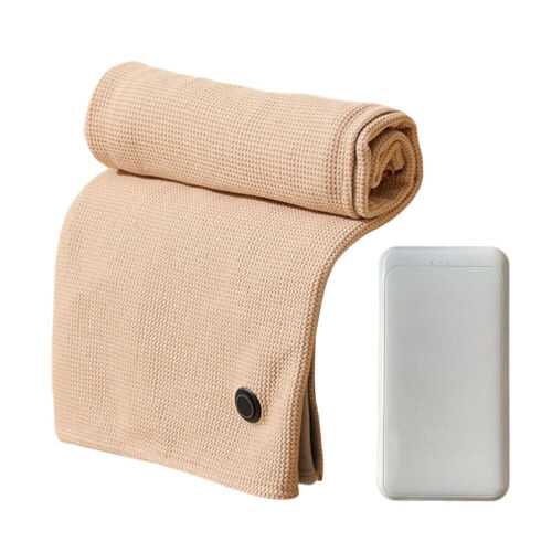 Wearable USB Electric Heated Blanket Heated Shawl Portable Body Warmer Blanket - Picture 7 of 24