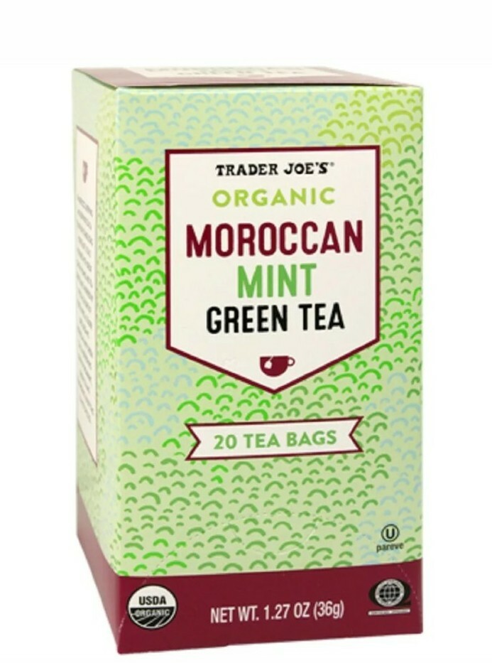 4 PACK Trader Joe's Organic Moroccan Mint Green Tea Hot or Cold | eBay