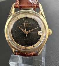 Universal Geneve Polerouter Date 17 Jewels Wr...