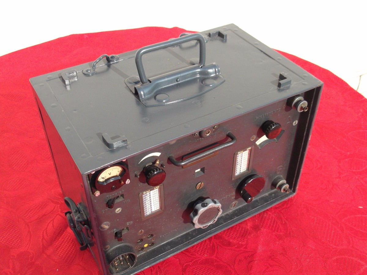 TORN EB WWII RADIO RECEIVER EMPFANGER TORNISTER TELEFUNKEN WW2