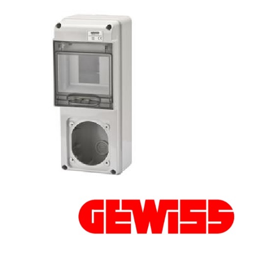 GEWISS 68017N Q-DIN 5M.1 FLANGIA PR.16A IP65