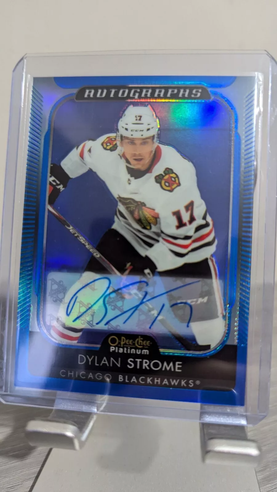 Dylan Strome trading card