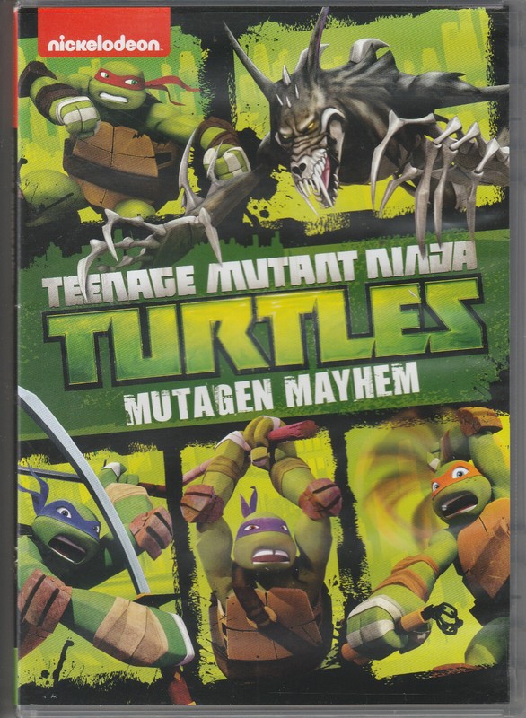 Teenage Mutant Ninja Turtles: Mutagen Mayhem (DVD, 2013)