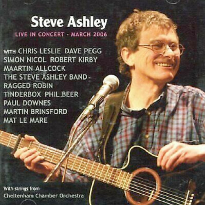Steve Ashley - Live in Concert - English Folk CD